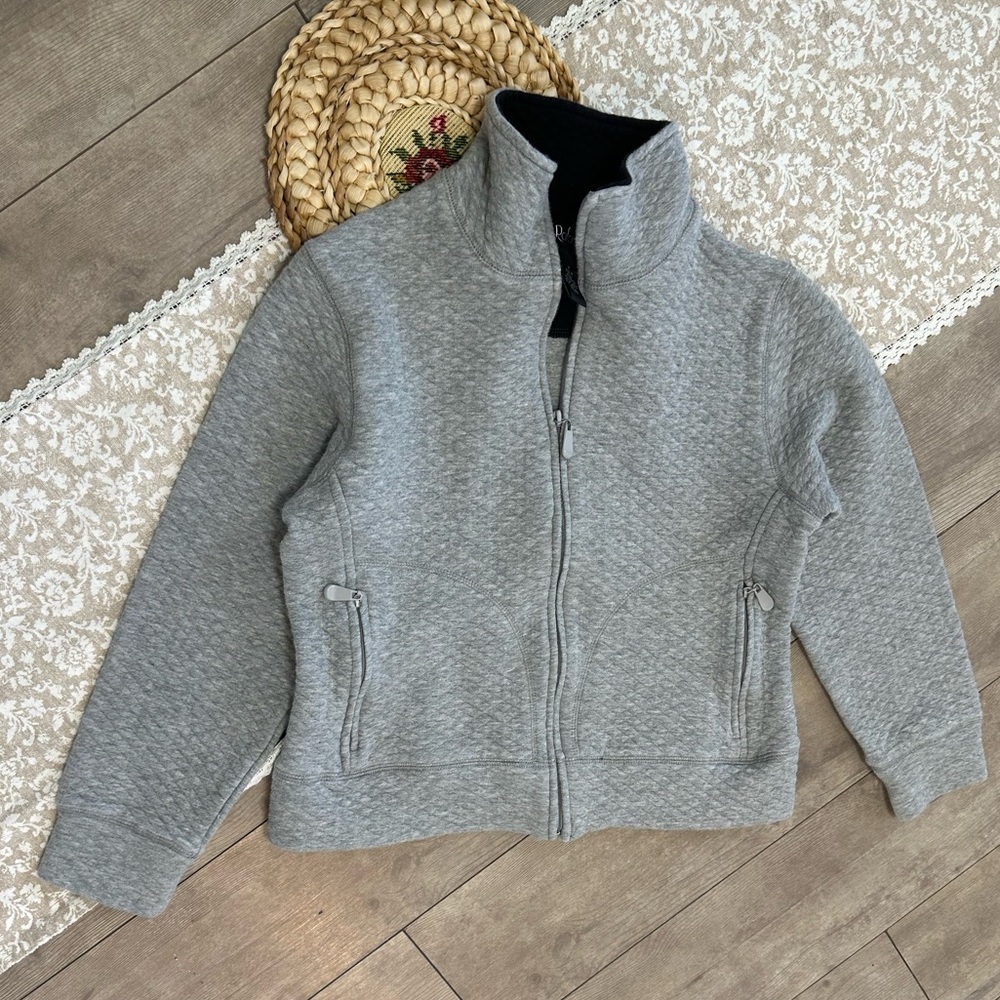 Vintage Rafaella Women’s Quilted Full Zip Sweater Jacket Size Medium - Picture 5 of 11